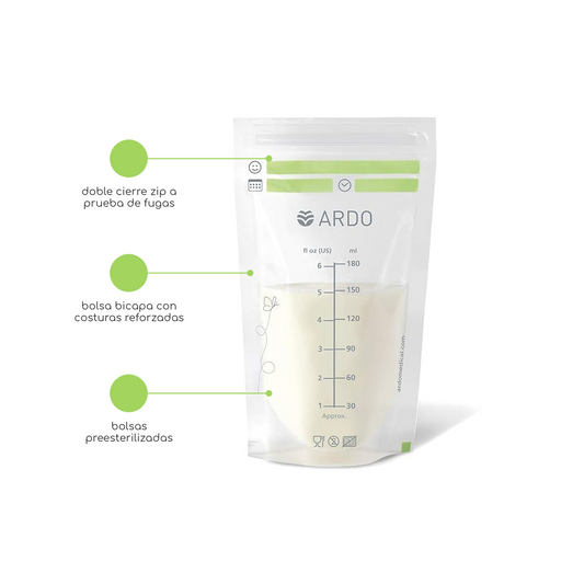 Bolsas para leche Ardo Easy Store 50 uns