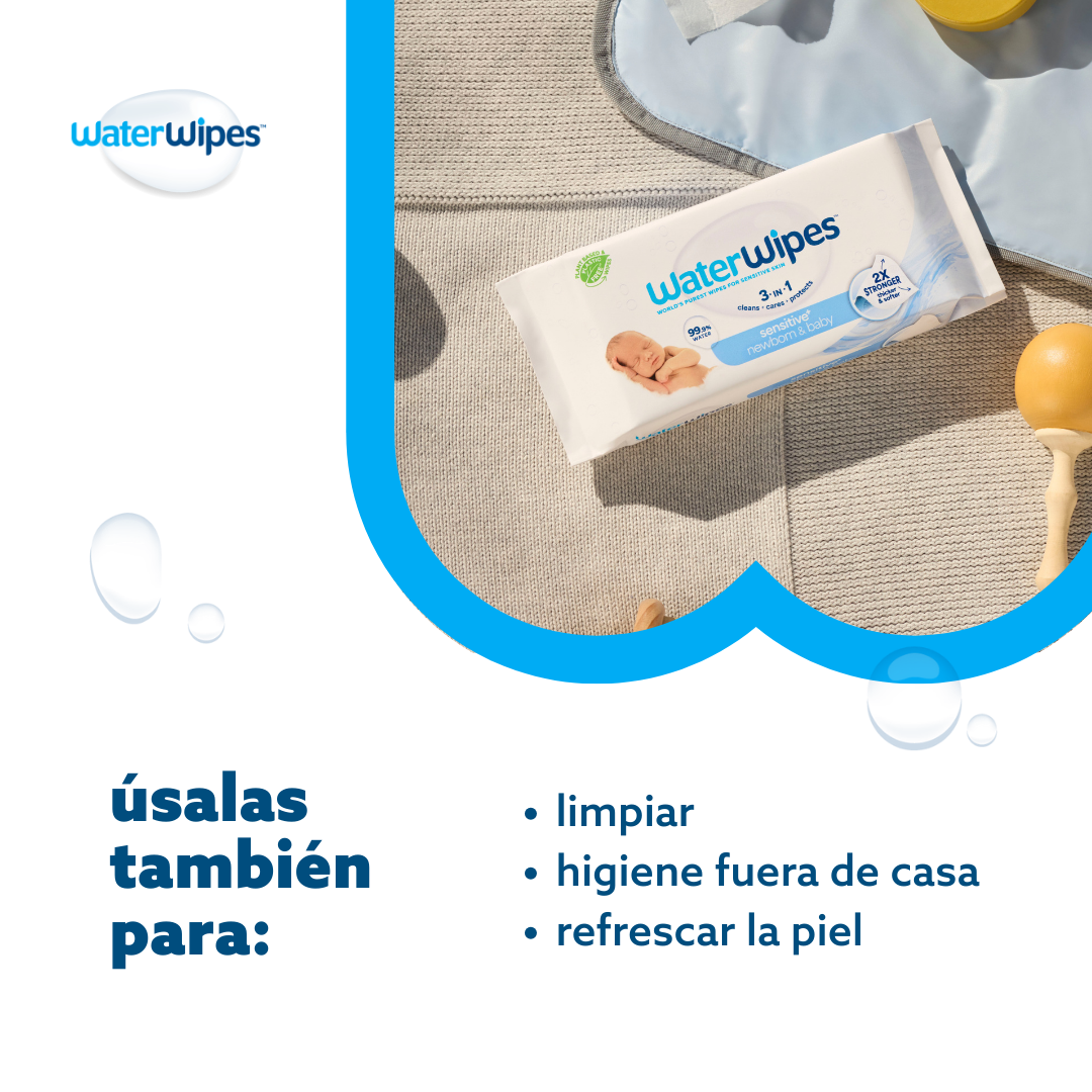 Toallitas húmedas bio WaterWipes Caja x540