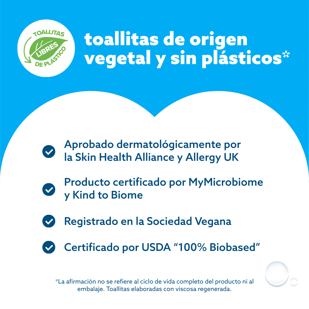 Toallitas húmedas bio WaterWipes Caja x540