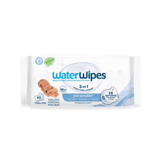 Toallitas húmedas bio WaterWipes 60 uns